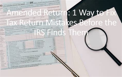 What Is A Superseding Tax Return